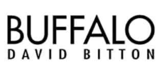 Buffalo David Bitton Men's Slim Boot King Jeans 31W x 32L Crinkled Mid Bluecrinkled Blue - Buffalo logo.