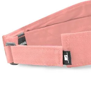 The Hat Depot Kids 100% Cotton Sport Quick-Adjust Strap Closure Sun Protect Golf Visor Cap Hat Light Pink - product information 4