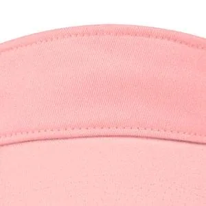 The Hat Depot Kids 100% Cotton Sport Quick-Adjust Strap Closure Sun Protect Golf Visor Cap Hat Light Pink - product information 5