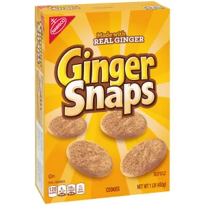 Ginger Snaps Cookies, 6 - 16 oz Boxes - image
