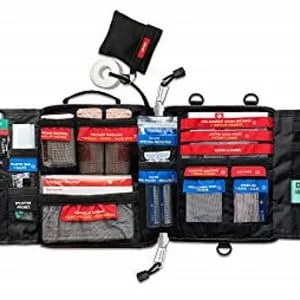 SURVIVAL Vehicle First Aid KIT - Premium First Aid Kit for Vehicles and Outdoor Emergencies - 94 Pieces - Cmmbat Torniquet