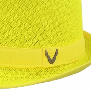 The Hat Depot Light Weight Classic Soft Cool Mesh Crushable Fedora hat Large-X-Large Turquoise - product information 4