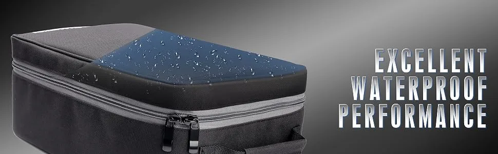 CHAMPKEY Premium Soft Padded Golf Shoe Bag | 300D Polyester Oxford Fabric with 210D Liner Sport Shoe Bag - product information 5