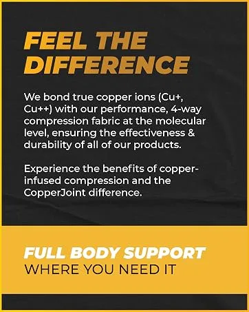 CopperJoint Wide Calf Copper Compression Socks for Women & Men - Diabetic Sock, Improves Circulation, Reduces Swelling & Pain - For Nurses, Running, & Everyday Use - Copper Infused Nylon (X-Large) - Feel the difference