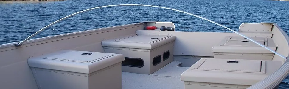 Dock Edge Fiberglass Bow Set - Includes Stainless Steel Connector & Molded Slat Sockets (2) 8' - boat cover bows