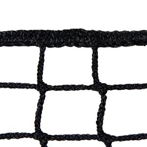 IUZEAI Golf Practice Net Golf Ball Hitting Netting,Heavy Duty Nylon Golf Sports Netting Barrier Nets 10x10ft/10x15ft/10x20ft - black netting
