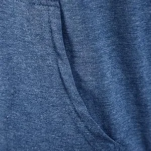 SIR7 Men's Gym Workout Active Long Sleeve Pullover Lightweight Hoodie Casual Hooded Sweatshirts Large Deep Blue - product information 5