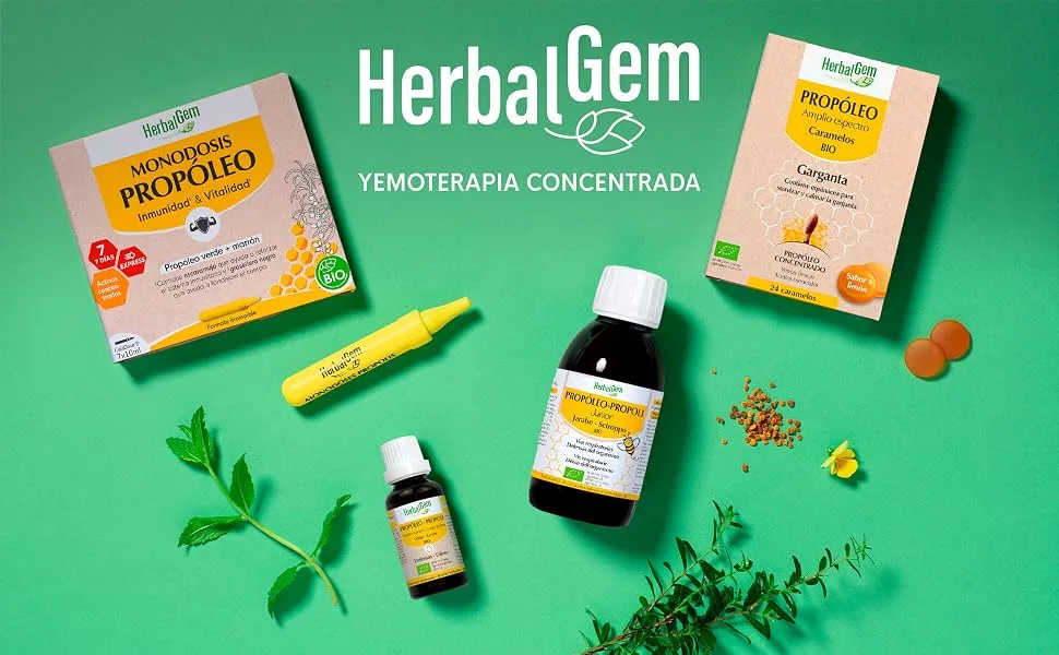 Dunlop Caremelos Propolis Eco 24 pieces of propolis tablets - aplus content image