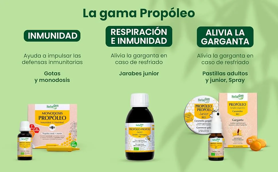 Dunlop Caremelos Propolis Eco 24 pieces of propolis tablets - aplus content image
