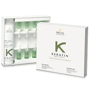 Arual Keratin Shampoo Pack 251 ml + Ampoules 8U - product information 2