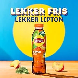 Unilever Lipton Peach Ice Tea refreshing ice tea 12 x 500 ml Value pack - product information 3