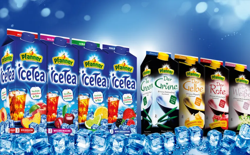 Pfanner Iced Tea Lemon pack of 24 24 x 330 ml - Ice Tea