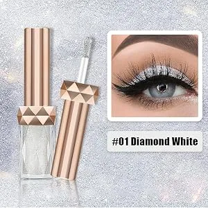 Nictules Liquid eye shadow sparkling eye shadow glitter eye shadow for longevity sparkling eye shadow quick drying - Uitstekend materiaal