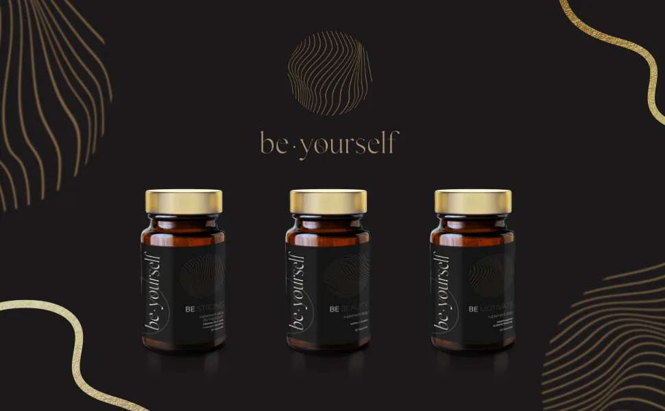 Krotwind SET Be Perfect nutritional supplements + hydrating mask with gold dust - brand