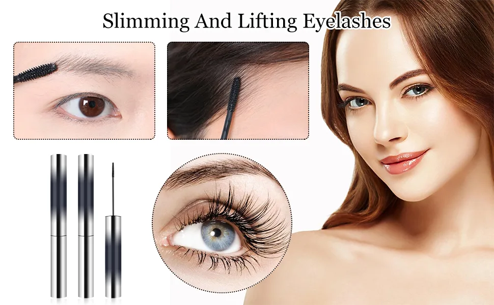 Fengyang 2 pieces waterproof mascara volume and length black mask for length and volume without clumps or spots or peeling - summary