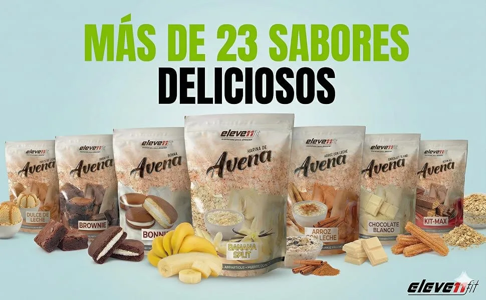 ELEVEN FIT 1 kg havermout SABOR KitMAX - aplus content image