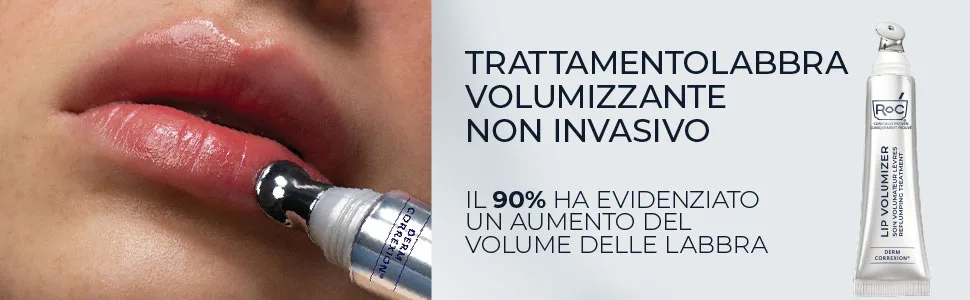 RoC Derm Correxion Lip Volumizer Balm with Hyaluronic Acid & Collagen Peptides 10 ml - aplus content image