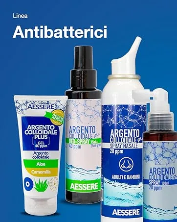 AESSERE Srl Colloidal Copper Plus Spray 20PPM 100 ml - product information 3