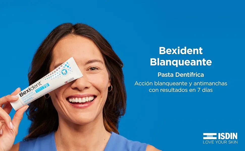 ISDIN Bexident Whitening Paste Toothpaste whitening and staining with results in 7 days daily use value pack 20 free 1 x 125 ml - ISDIN Bexident Whitening Pack 125 ml met 30% Desc