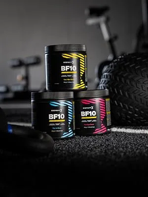 Body Fit Body & Fit PreWorkout 200 mg caffeine and 2000 mg Betalanine Blue Ice 315 grams - Pre workout