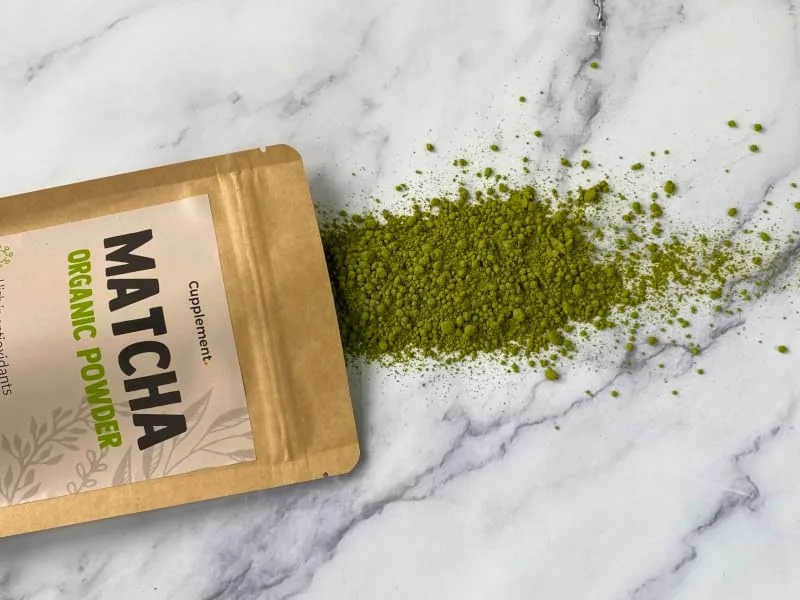 Cupplement Matcha Tea Powder Organic 90 grams Tea Energy Matcha Powder Matcha 1piece set - Matcha