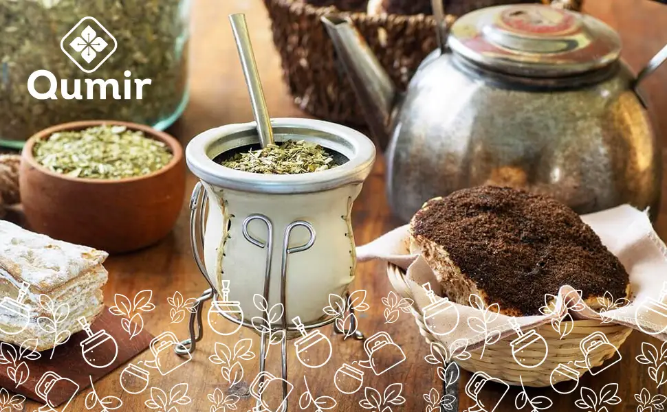 Yerba Mate Rosamonte package with 1 kg 3 pieces a total of 3 kg Yerba Mate - MATES YERBAS QUMIR