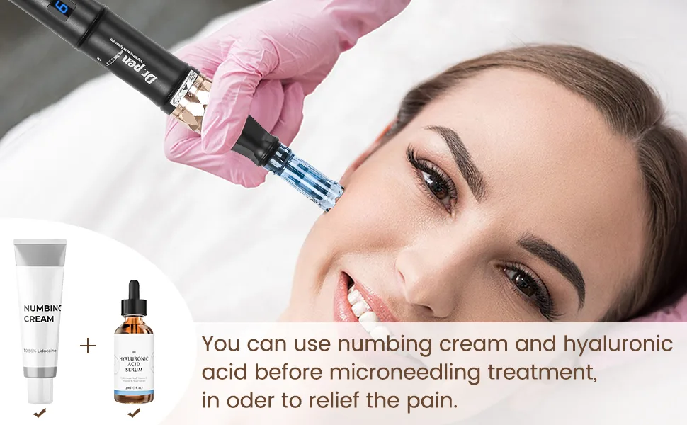 iklestar Dermapen A8S Professional Microneedling Pen with 18 Pcs 12Pin 36Pin Replacement Needle Cartridges Wireless or Wired Mode 2 Mudules Derma Pen 6 Speed Levels and 025 mm Depth Adjustable - dr.pen