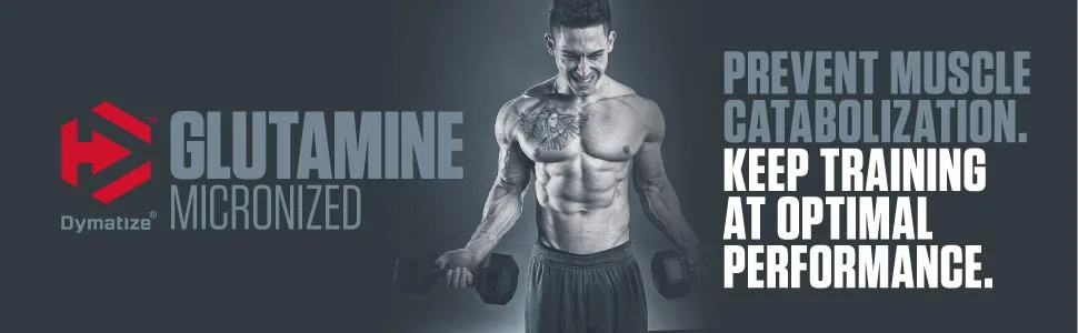 Dymatize Micronized Glutamine - dymatize, glutamine, amino acids, dietary supplement, supplement, supplements