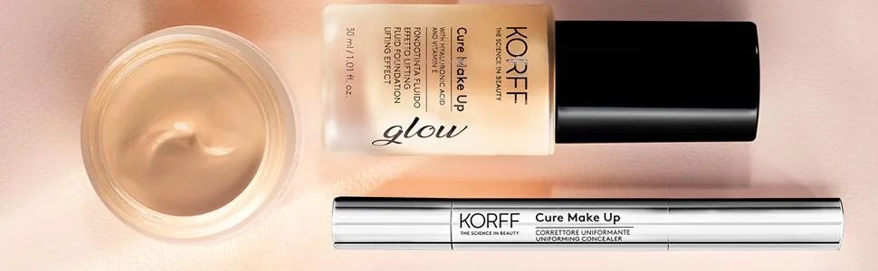 Korff Invisible liquid makeup nude effect medium to low coverage modular light and silky texture enriched with hyaluronic acid 06 30 ml - make-up