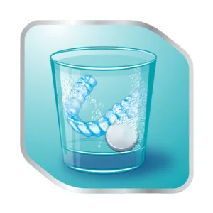GlaxoSmithKline ES Corega Cleaning tablets for dental rail and orthodontics quick cleaning and easy use 66 tablets 66 unit Paquete de 1 - product information 5