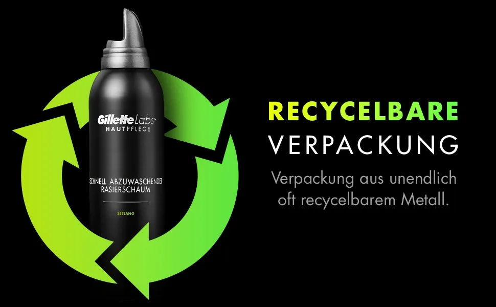 Procter Gamble Gillettelabs Quick Rinse Lightweight Shaving Cream For Men Shaving Cream That Helps Protect Skin 240ml From Gillette - product information 5