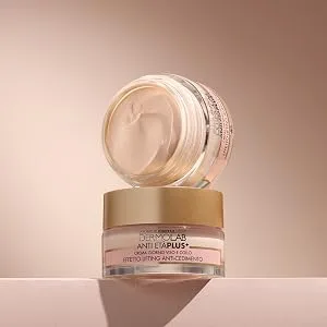 Dermolab AntiAging Plus+ mask for face and neck lifting effect anticedimentoml42 for natural skin hyaluronic acid - aplus content image