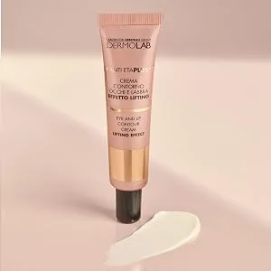 Dermolab AntiAging Plus+ mask for face and neck lifting effect anticedimentoml42 for natural skin hyaluronic acid - aplus content image