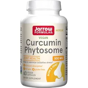 JARROWS Jarrow Formulas Curcumin Phytosome Meriva 500 mg for better bioavailability 120 capsules - aplus content image