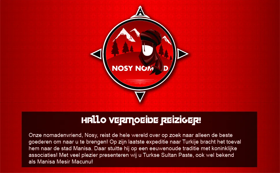 Nosy Nomad Manisa Mesir Macun All Natural Turkish Sultan Paste a Powerful Blend of 41 Herbs and Spices with Ginger Gingko Biloba Ginseng and More Medium 250g Medium 250g - BANNER 1 SP