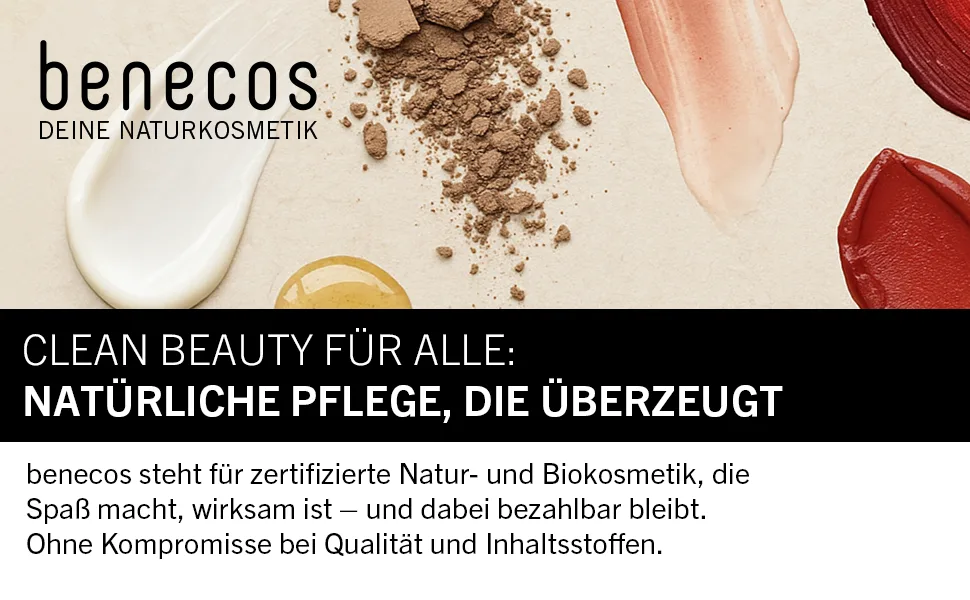 cosmondial Co KG benecos Natural cosmetics Natural 3in1 Multistick be rosey For cheeks eyes and lips vegan - aplus content image