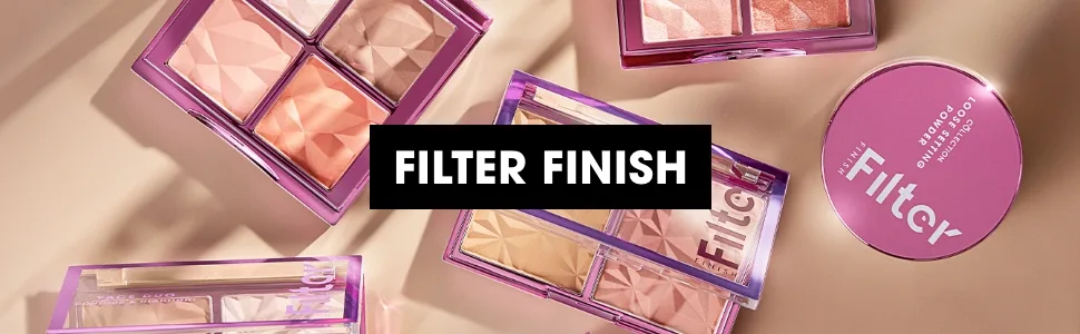 Meiyume Collection Cosmetica Filter Finish Face Palet 3 in 1 Blush Bronzer Highlight Glow Up 72g - Afwerking filter