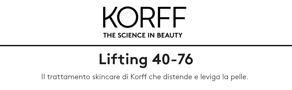 Korff Lifting Rich facial cream antiage 4076 for normal and dry skin 50 ml - header