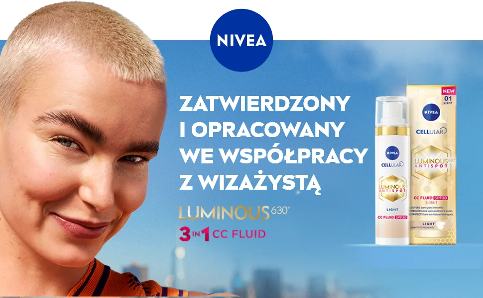 Beiersdorf AG NIVEA LUMINOUS630 Antidiscolouration CC SPF 30 color 01light 40 ml - nivea