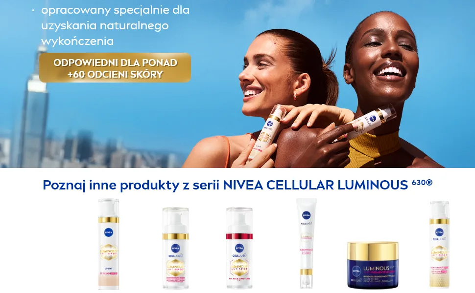 Beiersdorf AG NIVEA LUMINOUS630 Antidiscolouration CC SPF 30 color 01light 40 ml - nivea