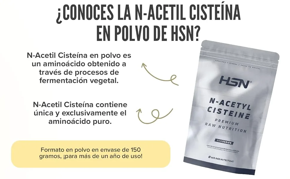HSN NACETYLCISTEINPOEDER 150 g - Nac-Modulo-3