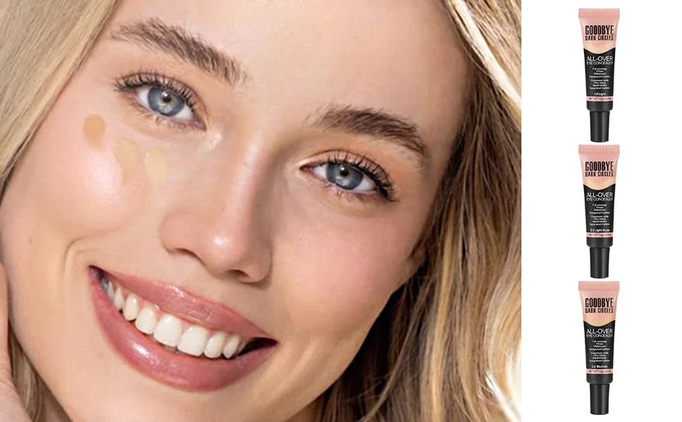 Face Concealer makeup concealer for face Waterproof lightweight concealer 12G Eye primer liquid foundation cosmetic for all day wear 10 Light A - Onder ogen concealer, volledige dekking concealer