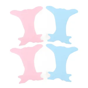Fockety Eyeliners Stencils Sturdy PP Reusable Portable Reach Easy Great Eyebrow Makeup with Precise Positioning for Different Face Shapes and - 1410240041811-3