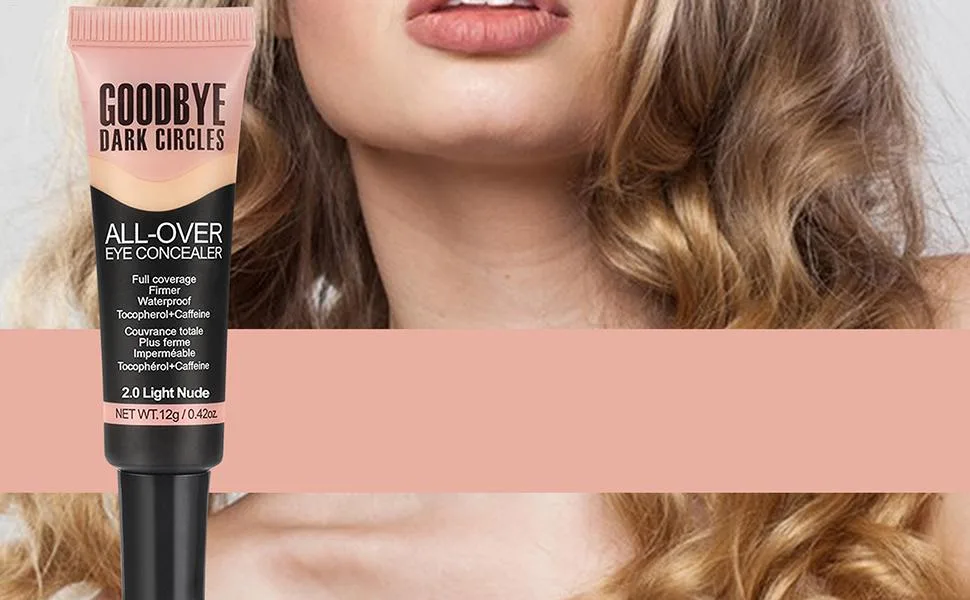 Esncddym Under Eye Concealer Full Coverage ConcealerLightweight 12G Eye Concealer Color correction makeup eye primer longlasting liquid foundation 30 medium C - Face Concealer, make -up concealer voor gezicht