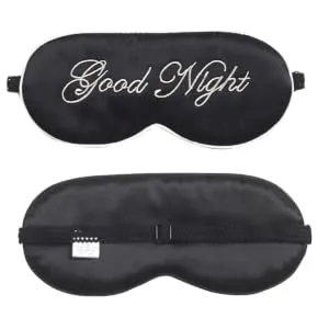 HAPINARY 1 Pc Silk Eye Pillows For Sleeping Eye Covers For Sleeping Elastic Eye Mask For And Contoured Eye Mask For Travel Work Comfortable Goggles - product information 4