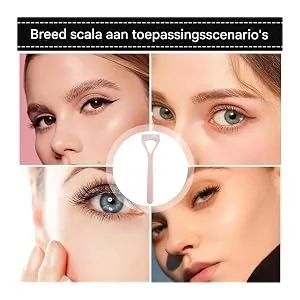 Eyelashes eyelash separator Professional Mascara BrushesMultifunctional Eyelash Separating Tool Eye Makeup Tool for Travel Outdoor Daily - Grote duurzaamheid