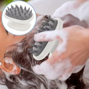 WOONEKY Handheld Scalp Brush For Peeling Care Adjustable Shampoo Brush For Daily Use Stimulates Hair Growth Improves Blood Circulation - product information 1