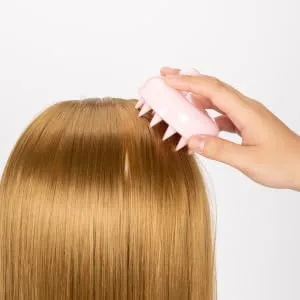 Beatifufu Shampoo Brush for Adjustable Head Compact Handy for Daily Use Strengthens Hair Cleansing Durable Easy to Clean - product information 3