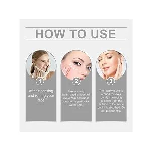 Constricting Eye Cream 50g Moisturizing Eye Cream for Intense Deep Hydration Moisturizing care for home and travel Reduces bags under the eyes - Makkelijk opneembaar