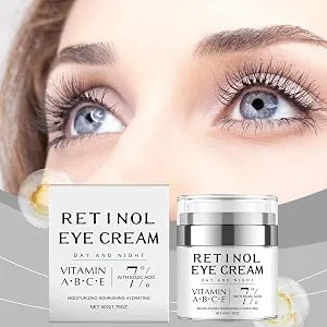 Constricting Eye Cream 50g Moisturizing Eye Cream for Intense Deep Hydration Moisturizing care for home and travel Reduces bags under the eyes - Milde Elementen